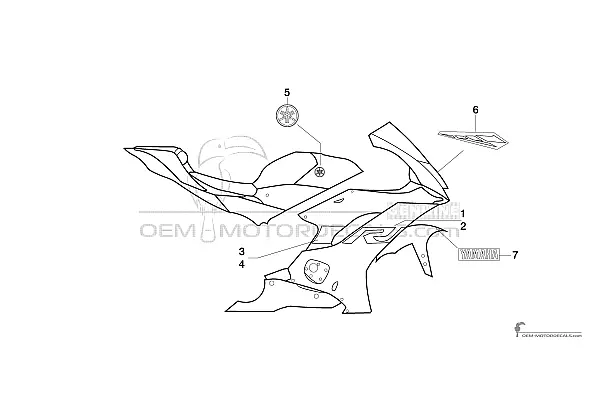 Yamaha YZF R6 2019 - Blu