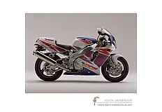 Decals for Yamaha YZF750R 1994 - White • Yamaha OEM Decals