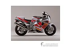 Naklejki do Yamaha YZF750R 1995 - Biały • Yamaha Naklejki OEM