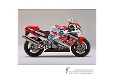 Naklejki do Yamaha YZF750R 1996 - Biały • Yamaha Naklejki OEM