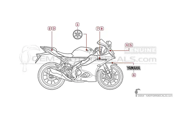 Yamaha YZF-R125 2026