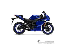 Stickers voor Yamaha YZF-R3 2025 • Yamaha OEM Stickers