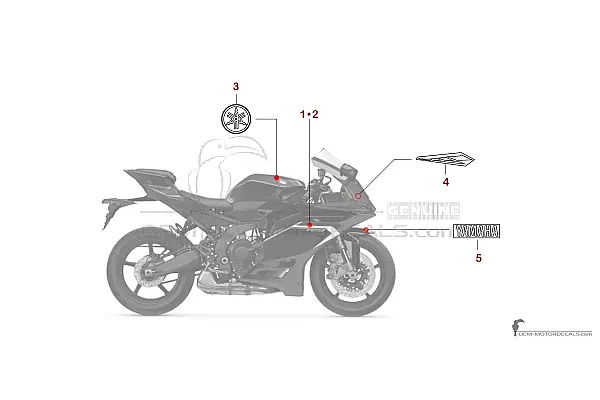 Yamaha YZF R9 2025 - Blauw