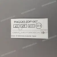APRILIA Emblem,decal 2B003644