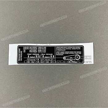 Etiqueta de precaución, Cadena