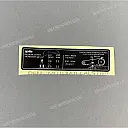 Caution label
