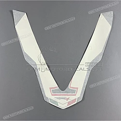 Kanzel / Oberteil Verkleidung Aufkleber