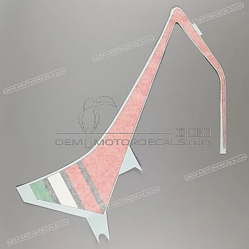 Side cowling decal, left side
