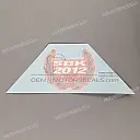 Zijpaneel sticker