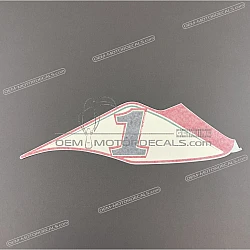 Heckverkleidung Aufkleber, Rechte Seite