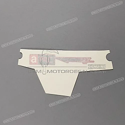 Front cowling decal, right side