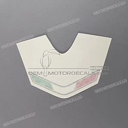 Front cowling decal