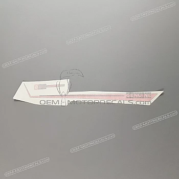 Front cowling decals set, right side