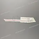Front cowling decals set, left side