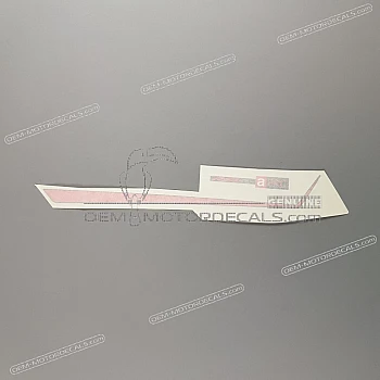 Front cowling decals set, left side