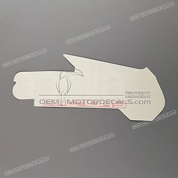 Belly pan decal, right side
