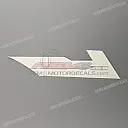 Tail cowl decal, right side