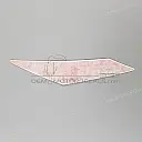 Front cowling decal, left side