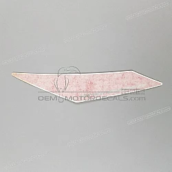 Front cowling decal, left side