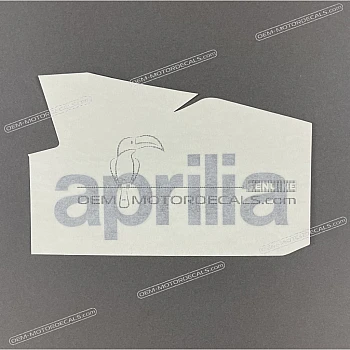 Sticker sur le carénage latéral