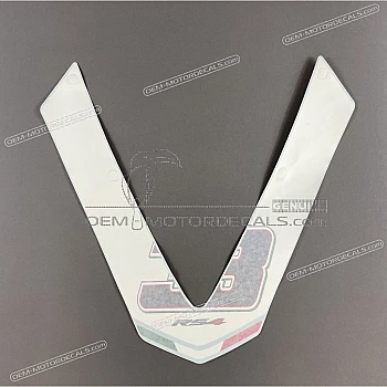 Pegatina para carenado frontal