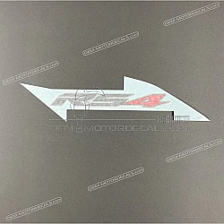 Naklejka na osłonę boczną, lewa strona