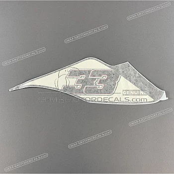 Pegatina colin, lado derecho