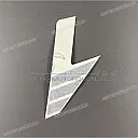 Front fairing side decal