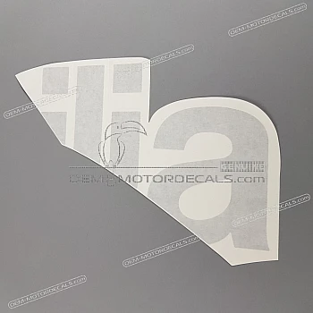 Tank decal , left side