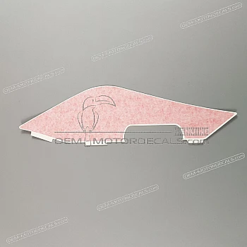 Heckverkleidung Aufkleber, Rechte Seite