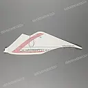 Tail cowl decal, left side