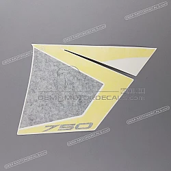 Side cowling decal, left side