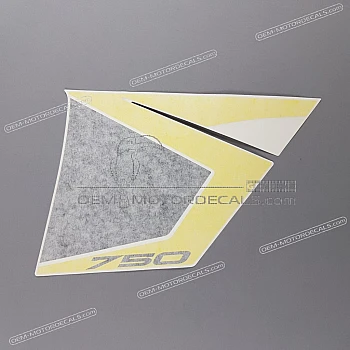 Side cowling decal, left side
