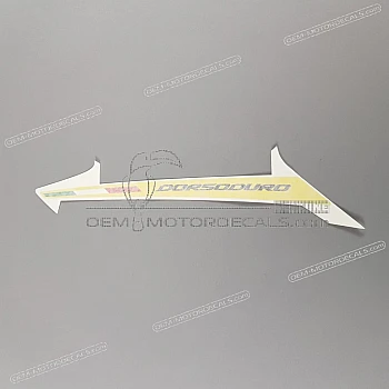 Tail cowl decal, right side