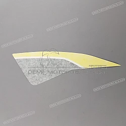 Front cowling decal, right side