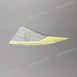 Front cowling decal, left side