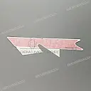 Front cowling decal, right side
