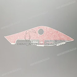Autocollant carénage arrière queue, côté gauche