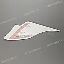 Tail cowl decal, left side