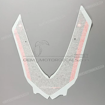 Front cowling decal