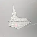 Side cowling decal, left side