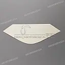 Front cowling decal