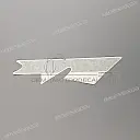 Front cowling decal, left side