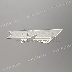 Front cowling decal, left side