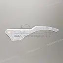 Front cowling decal, left side