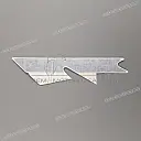 Front cowling decal, right side