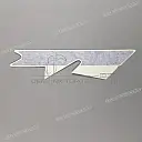 Front cowling decal, left side