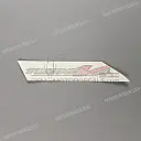 Side cowling decal, left side