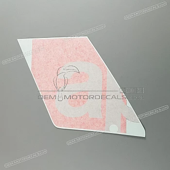 Side cowling decal, left side