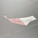 Belly pan decal, right side